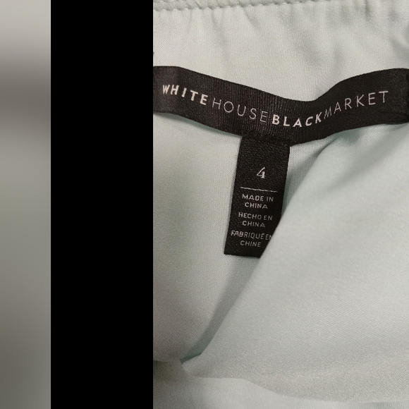 White house black market powder blue skirt size 4 - Picture 6 of 6